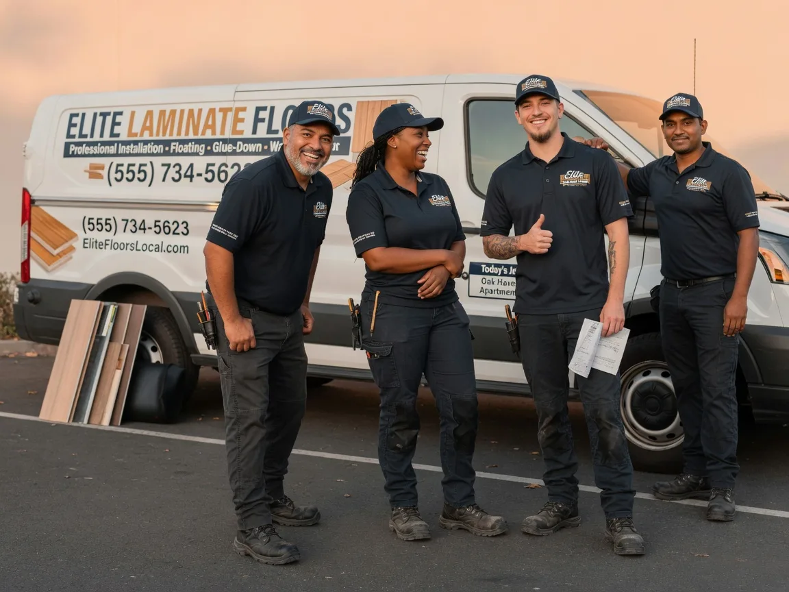 Laminate flooring installation company in Volga, SD